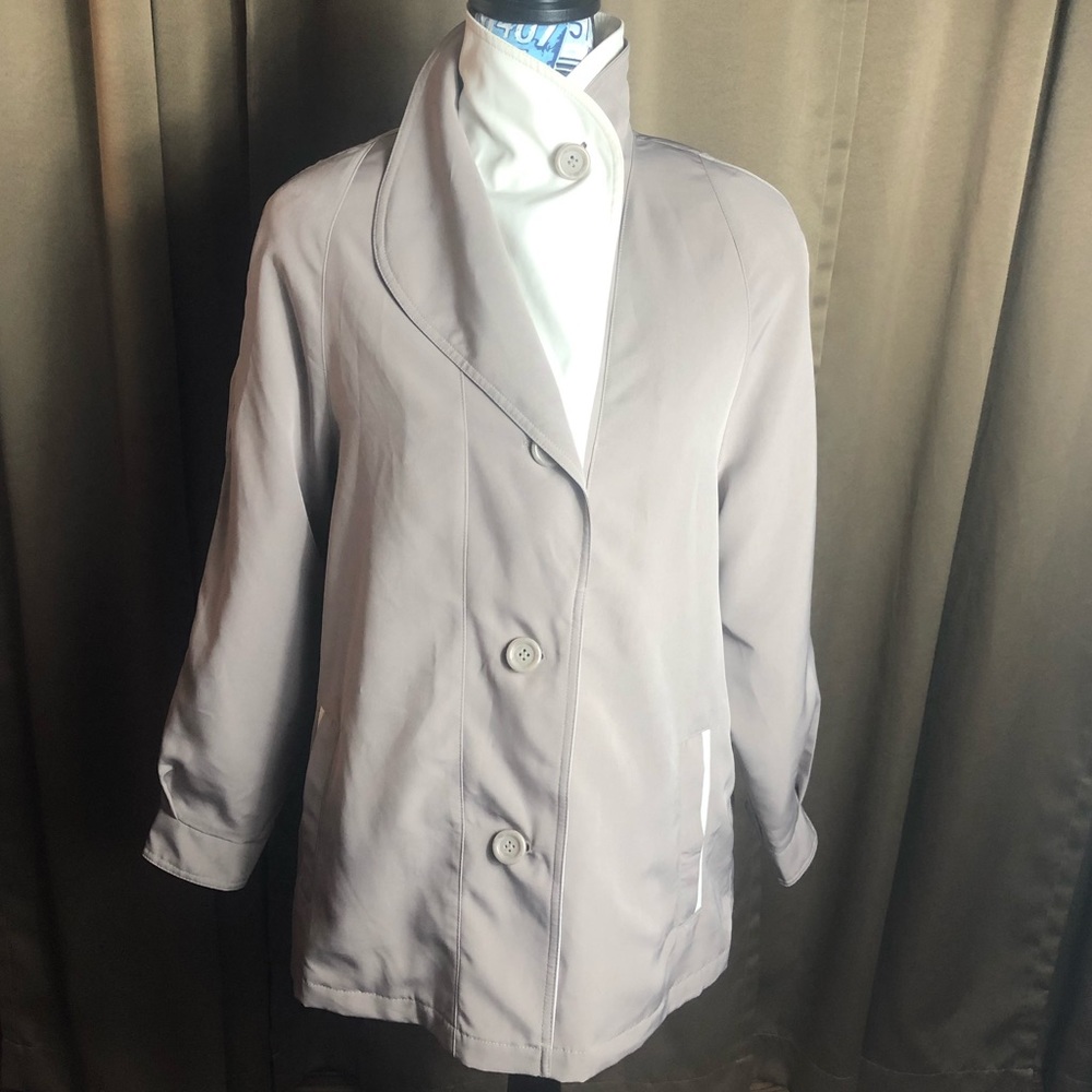 Dry Dock Vintage Lined Button Front Waterproof Coat